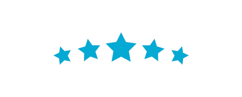 5 star customer satisfaction icon